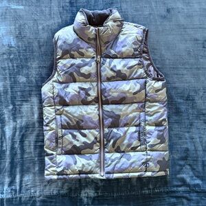 GAP Kids Camouflage Puffer Vest